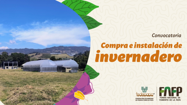 Convocatoria Compra e instalación de invernadero